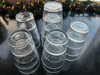 11 Ikea waterglazen, Glas of Glazen, Gebruikt, Ophalen of Verzenden, Glas