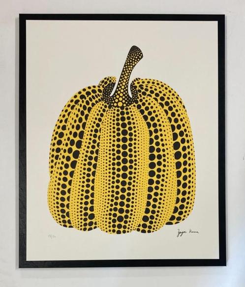 Yayoi Kusama : lithografie (40 bij 50 cm), Antiek en Kunst, Kunst | Litho's en Zeefdrukken, Ophalen of Verzenden