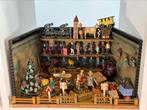 Prachtige kleine Erzgebirge speelgoedwinkel antieke figuren, Ophalen of Verzenden