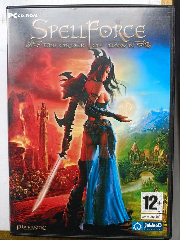 SpellForce: The Order of Dawn - PC CD-ROM, Spelcomputers en Games, Games | Pc, Gebruikt, Role Playing Game (Rpg), 1 speler, Vanaf 12 jaar