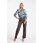 ZGAN! Mooie Studio Anneloes Rae Check Trouser maat L!, Kleding | Dames, Broeken en Pantalons, Studio Anneloes, Bruin, Verzenden