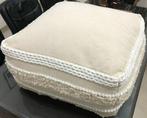 Poef boho nieuw beige zitkussen ibiza bohemian lage prijs, Ophalen, Minder dan 50 cm, Nieuw, Minder dan 50 cm