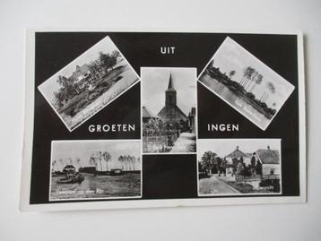 ansichtkaart Ingen Gelderland.  beschikbaar voor biedingen