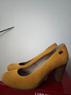 GO suède oker gele pumps nieuw maat 37, Instappers, Geel, Nieuw, GO
