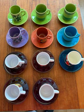 Vintage Kopjes en Schotels Collectie beschikbaar voor biedingen