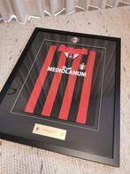 Ingelijst shirt AC Milan gesigneerd door de grote drie, Ophalen of Verzenden, Zo goed als nieuw, Buitenlandse clubs, Shirt