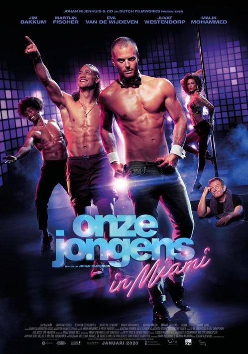 ONZE   JONGENS   IN   MIAMI      filmposter., Verzamelen, Posters, Nieuw, Film en Tv, Verzenden