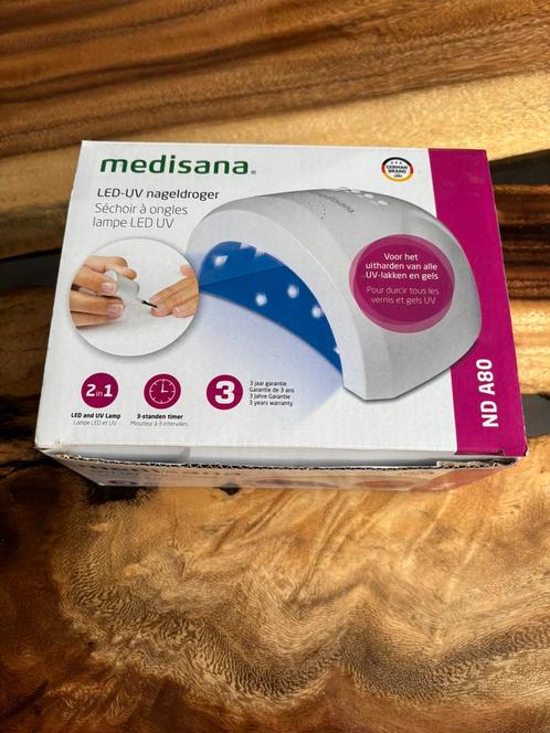 Medisana LED UV Nageldroger – voor gelnagels & gellak, Witgoed en Apparatuur, Persoonlijke-verzorgingsapparatuur, Hand- en Voetverzorging