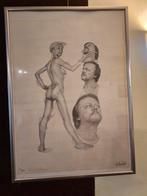 Willem Buis Tekening, Ophalen