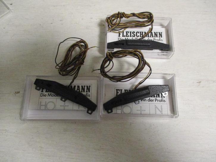 Fleischmann Universele Wissel aandrijving no 6421/22 3x, Hobby en Vrije tijd, Modeltreinen | H0, Zo goed als nieuw, Rails, Gelijkstroom