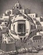 Puzzelman M.C. Escher - Balkon - 1000 stukjes  (AANBIEDING), Ophalen of Verzenden, 500 t/m 1500 stukjes, Nieuw, Legpuzzel