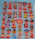 EFTELING vingerpoppetje poppetjes 24 stuks compleet set, Verzamelen, Efteling, Ophalen of Verzenden, Zo goed als nieuw, Beeldje of Poppetje