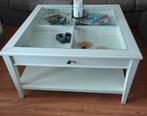 IKEA Liatorp Salontafel Vierkant met Glazen Blad, Ophalen, Gebruikt, 50 tot 100 cm, 50 tot 75 cm