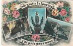 LOURDES GROT UIT 1956   MOOIE OUDE KAART. KK900, Ophalen of Verzenden, 1940 tot 1960, Gelopen, Overige thema's