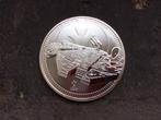 2021 Niue - Star Wars Millennium Falcon 1 oz silver LAATSTE, Ophalen of Verzenden, Losse munt, Zilver