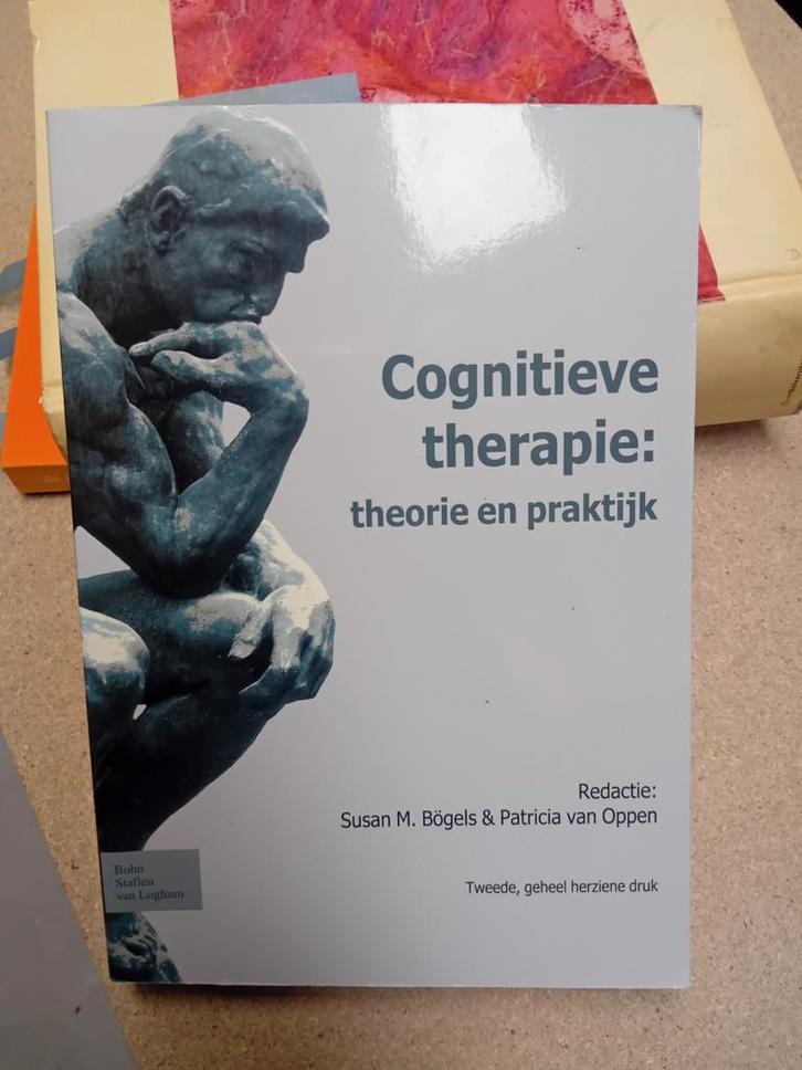Cognitieve Therapie - Bögels & van Oppen, Boeken, Psychologie, Zo goed als nieuw, Cognitieve psychologie, Ophalen of Verzenden