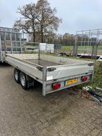 Nette tandemasser Plateau aanhanger !!, Ophalen of Verzenden, Zo goed als nieuw