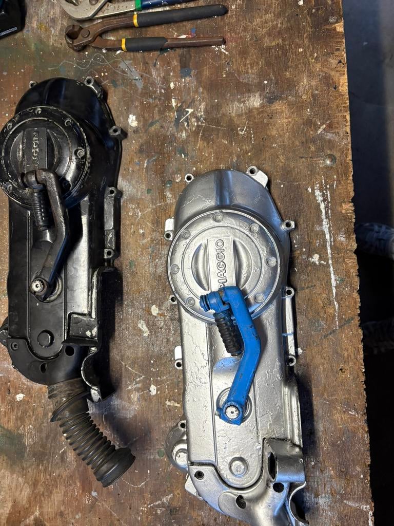 Carterkappen 4t zip, Fietsen en Brommers, Brommeronderdelen | Scooters, Ophalen, Gebruikt, Overige typen, Piaggio