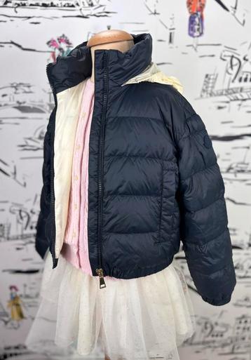 Moncler Musa cropped donsjas meisje maat 8 (116-122) beschikbaar voor biedingen