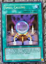 Yu-Gi-Oh! Spell Calling POTD 1st Ed !, Verzenden, Zo goed als nieuw, Losse kaart