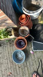 Vele plantenbakjes, Tuin en Terras, Kweekspullen, Ophalen, Zo goed als nieuw