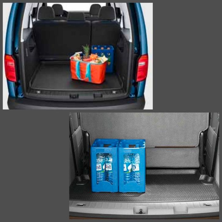 Nieuw originele kofferbakmat Caddy 2K0061160 & 2K0061162, Auto diversen, Overige Auto diversen, Ophalen of Verzenden