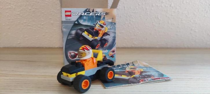 Lego 4297 Drome Racers - Lightning Streak (rare), Kinderen en Baby's, Speelgoed | Duplo en Lego, Gebruikt, Lego, Complete set