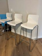 IKEA Glenn Barkrukken - 3 stuks, Huis en Inrichting, Barkrukken, Kunststof, Gebruikt, 60 tot 90 cm, Ophalen of Verzenden