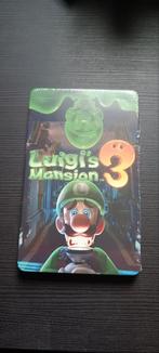 Luigi's Mansion 3 STEELBOOK SEALED geen game, Spelcomputers en Games, Games | Nintendo Switch, Nieuw, Ophalen of Verzenden, 1 speler