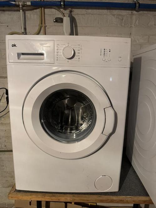 Wasmachine - OK, Witgoed en Apparatuur, Wasmachines, Gebruikt, Voorlader, 4 tot 6 kg, Minder dan 85 cm, Minder dan 1200 toeren