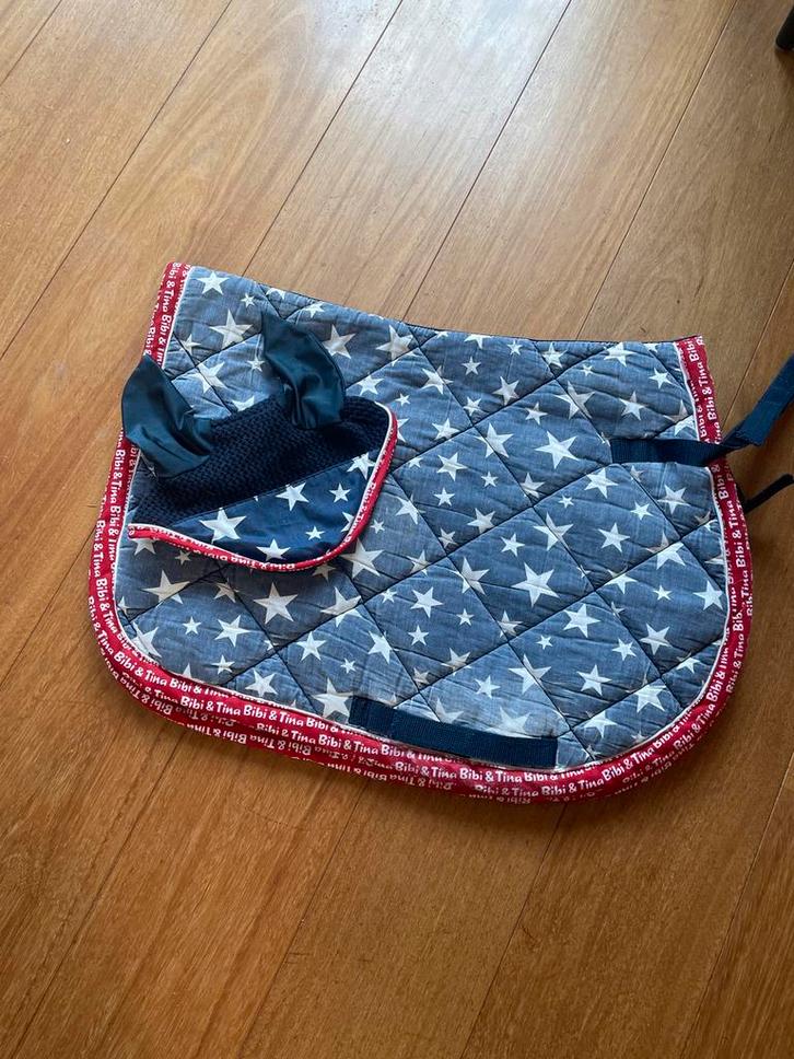 Dekje vzh en oornetje cob, Dieren en Toebehoren, Paarden en Pony's | Dekens en Dekjes, Gebruikt, Dekje, Ophalen of Verzenden