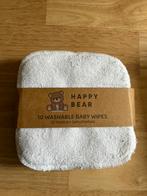 Wasbare babydoekjes Happy Bear, Ophalen of Verzenden, Nieuw, One size
