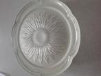 5 glazen gebaksbordjes, Huis en Inrichting, Glas of Glazen, Onbekend, Ophalen of Verzenden, Losse verkoop