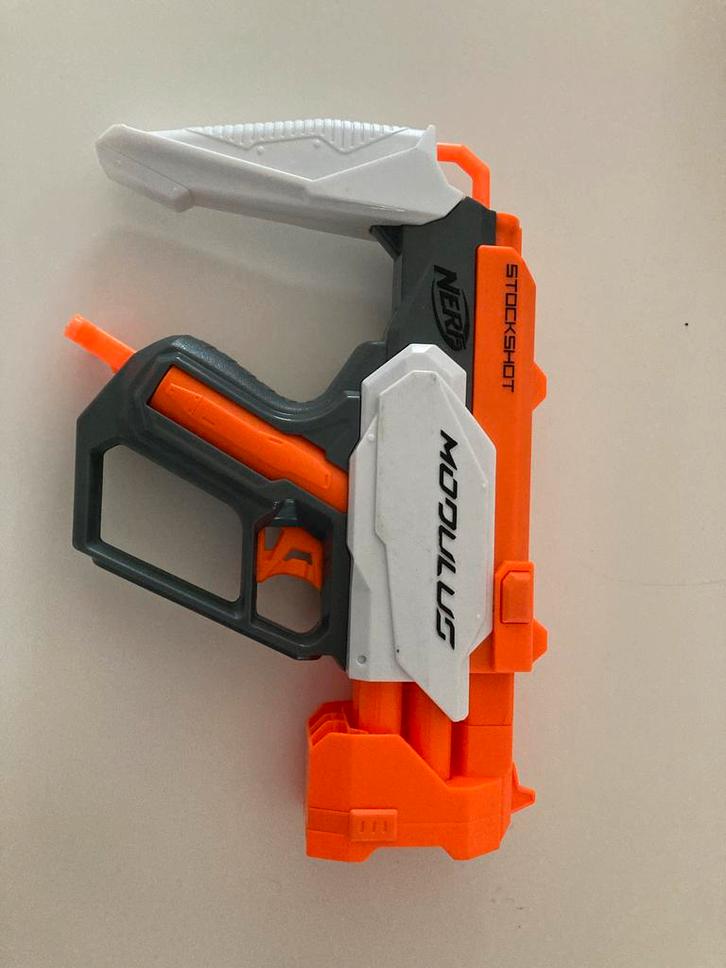 Twee Nerf Pistolen - Buitenspeel Plezier!, Kinderen en Baby's, Speelgoed | Buiten | Actiespeelgoed, Gebruikt, Ophalen of Verzenden