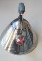 Alessi rvs fluitketel met een vogelfluit., Huis en Inrichting, Ophalen, Gebruikt
