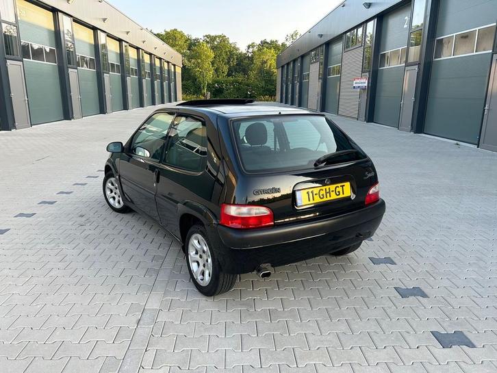 Citroën Saxo 1.4 2000 Zwart schuifdakje!, Auto's, Citroën, Particulier, Saxo, Airbags, Centrale vergrendeling, Elektrische ramen