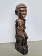 Coromandel houten Moluks voorouder beeld h= 23,5cm Indonesië, Antiek en Kunst, Ophalen of Verzenden