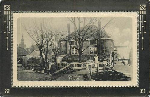 (304-067-015) Overschie De Lucht, Verzamelen, Ansichtkaarten | Nederland, Zuid-Holland, Verzenden