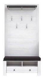 VOORRAAD Wit eiken kapstok + schoenenkast Maison NIEUW, Ophalen of Verzenden, Nieuw