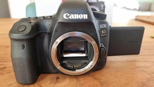 Canon EOS 6D Mark II DSLR Camera - Fullframe - Zwart, Audio, Tv en Foto, Fotocamera's Digitaal, Zo goed als nieuw, Canon, Geen optische zoom