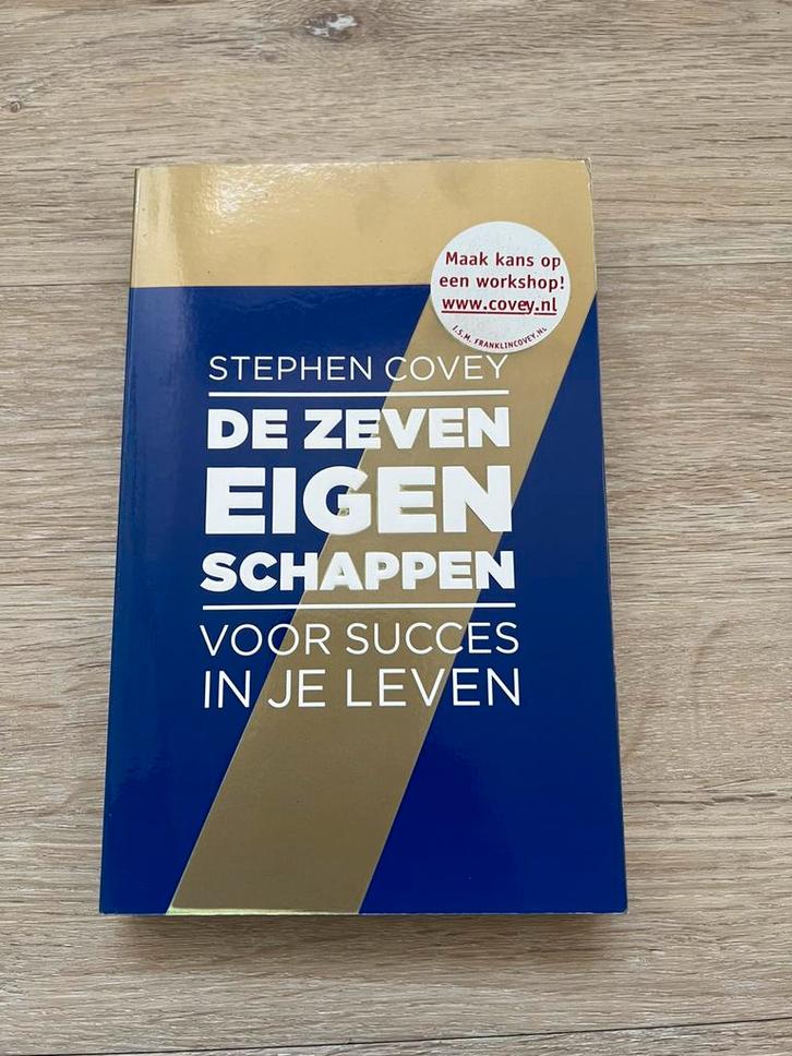 De zeven eigenschappen voor succes in je leven, Boeken, Advies, Hulp en Training, Zo goed als nieuw, Ophalen of Verzenden