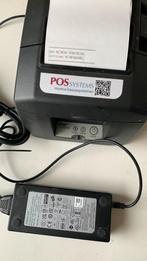 POS SYSTEMS HORECA KASSASYSTEEM PRINTER-PS 60A-24C+adapter., Computers en Software, Printers, Ophalen of Verzenden, Zo goed als nieuw