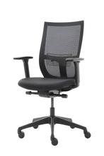 Zwarte Bureaustoel - euroseats curve, Huis en Inrichting, Bureaustoelen, Ophalen, Gebruikt, Zwart, Bureaustoel