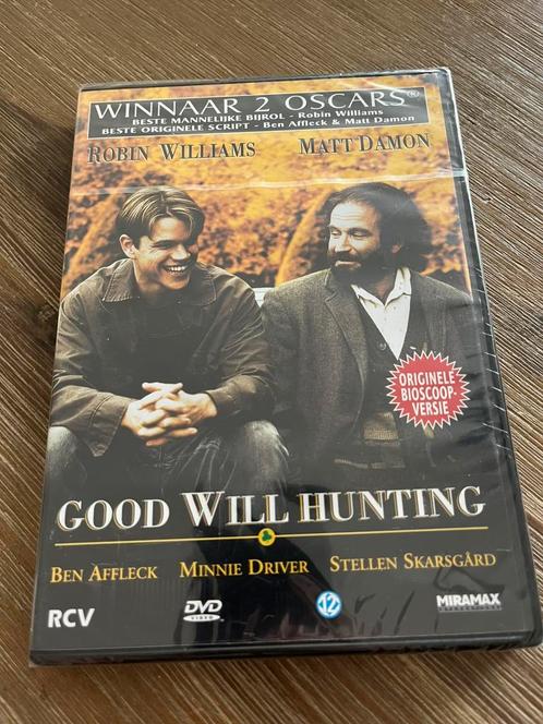 Good Will Hunting (Nieuw In Seal), Cd's en Dvd's, Dvd's | Drama, Nieuw in verpakking, Drama, Ophalen of Verzenden