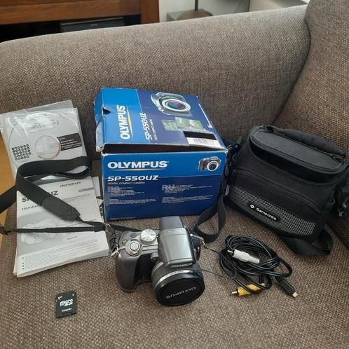 Olympus SP-550UZ digital compact camera, Audio, Tv en Foto, Fotocamera's Digitaal, Compact, Olympus, 8 keer of meer, Ophalen of Verzenden