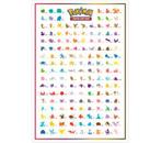Pokemon Posters 151 Serie meerdere malen!, Nieuw, Ophalen of Verzenden, Canvas of Doek, Rechthoekig Staand