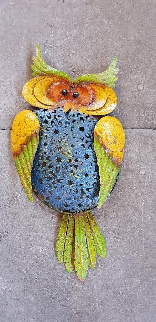 wanddecoratie / UIL/ 50 CM, Tuin en Terras, Tuinwanddecoratie, Nieuw, Ophalen of Verzenden