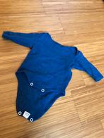 Wol zijde romper blauw 50/56, Ophalen, Jongetje of Meisje