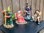 Halloween Heksen en Tovenaars Beelden Set, Ophalen of Verzenden, Zo goed als nieuw, Kunststof, Overige typen