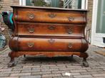 Eiken buikkastje op leeuwenpootjes, Huis en Inrichting, Kasten | Ladekasten, Ophalen, 50 tot 100 cm, Zo goed als nieuw, 3 of 4 laden